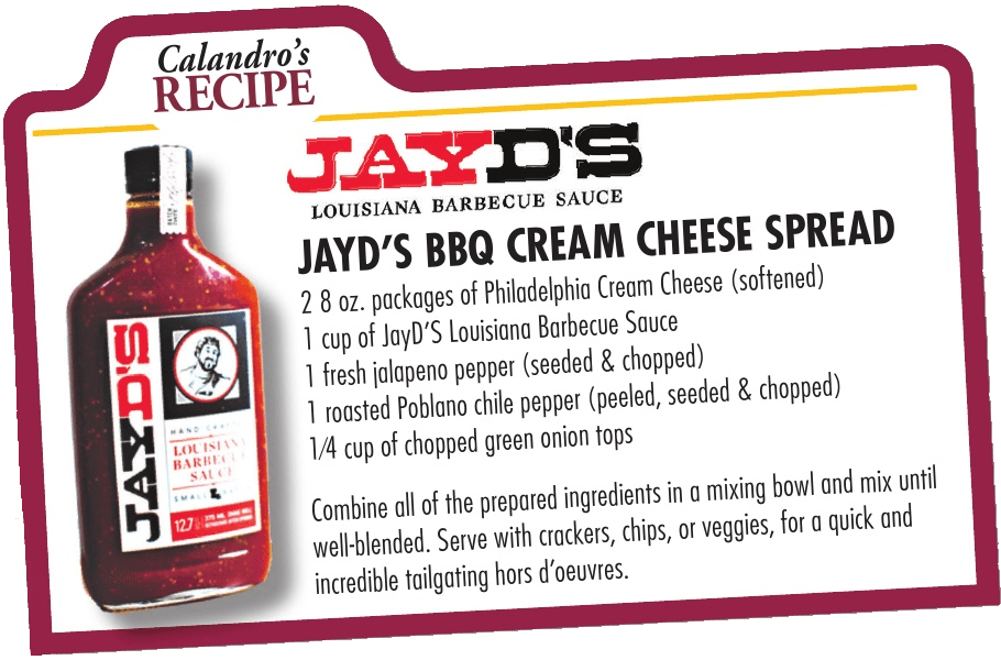 JayD's BBQ Cream Cheese Spread 20140925