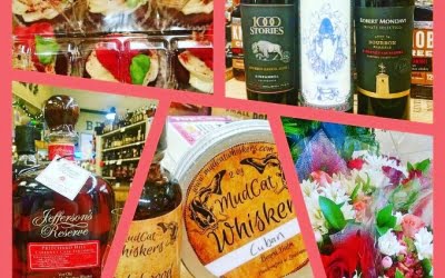 More #valentinesday treats for your sweet available now at @calandrosmkt Perkins! #beardoil #bourbonbarrelagedwine #wine #spirits…