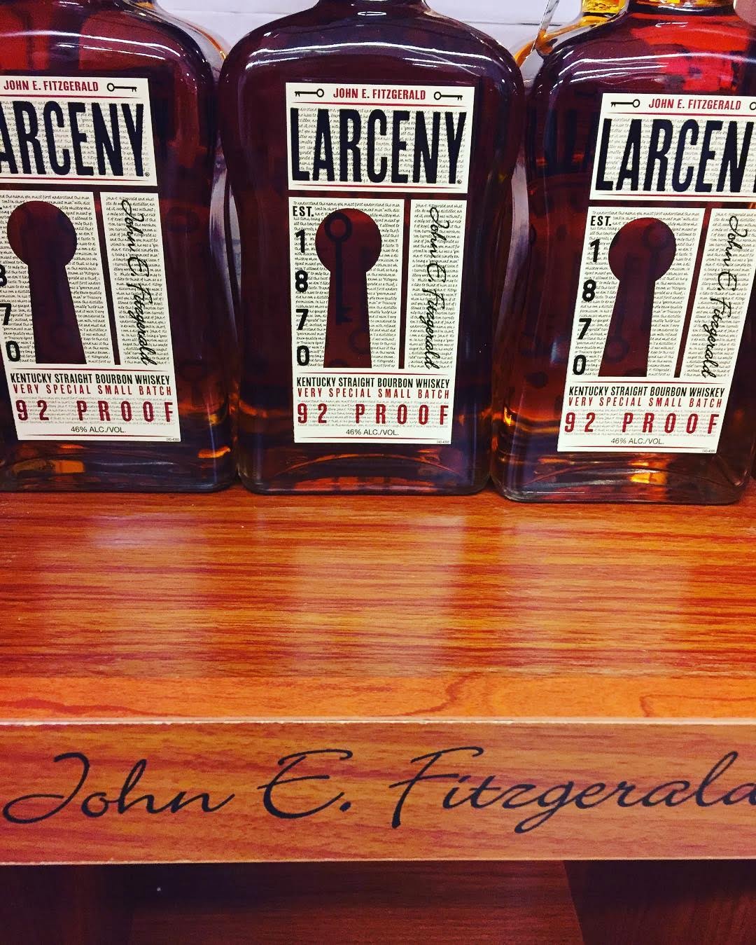 Larceny Bourbon has finally arrived in Baton Rouge and is available at our Perkins Rd…