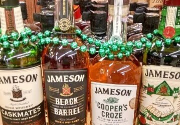 The Jameson family is all here @calandrosmkt Perkins! #stpatricksday2017 @jamesonwhiskey #spirits #strongwater #luckotheirish