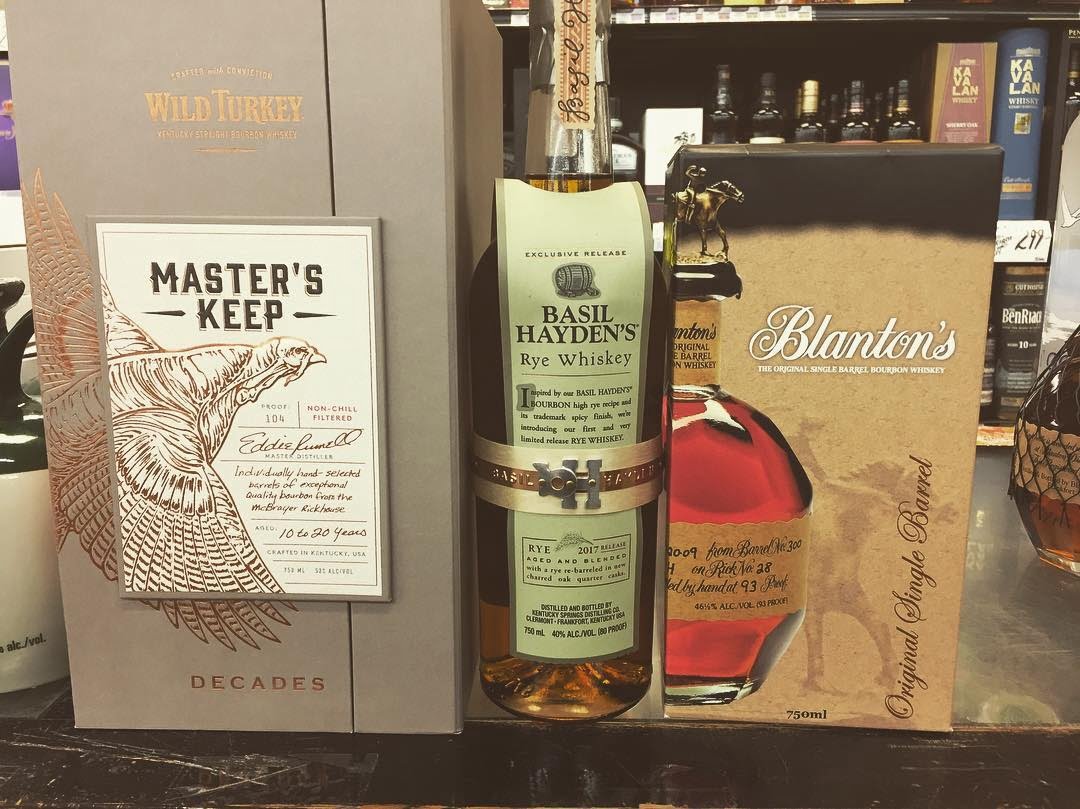 We also have some new whiskeys in stock at our Perkins Rd location! All 3…