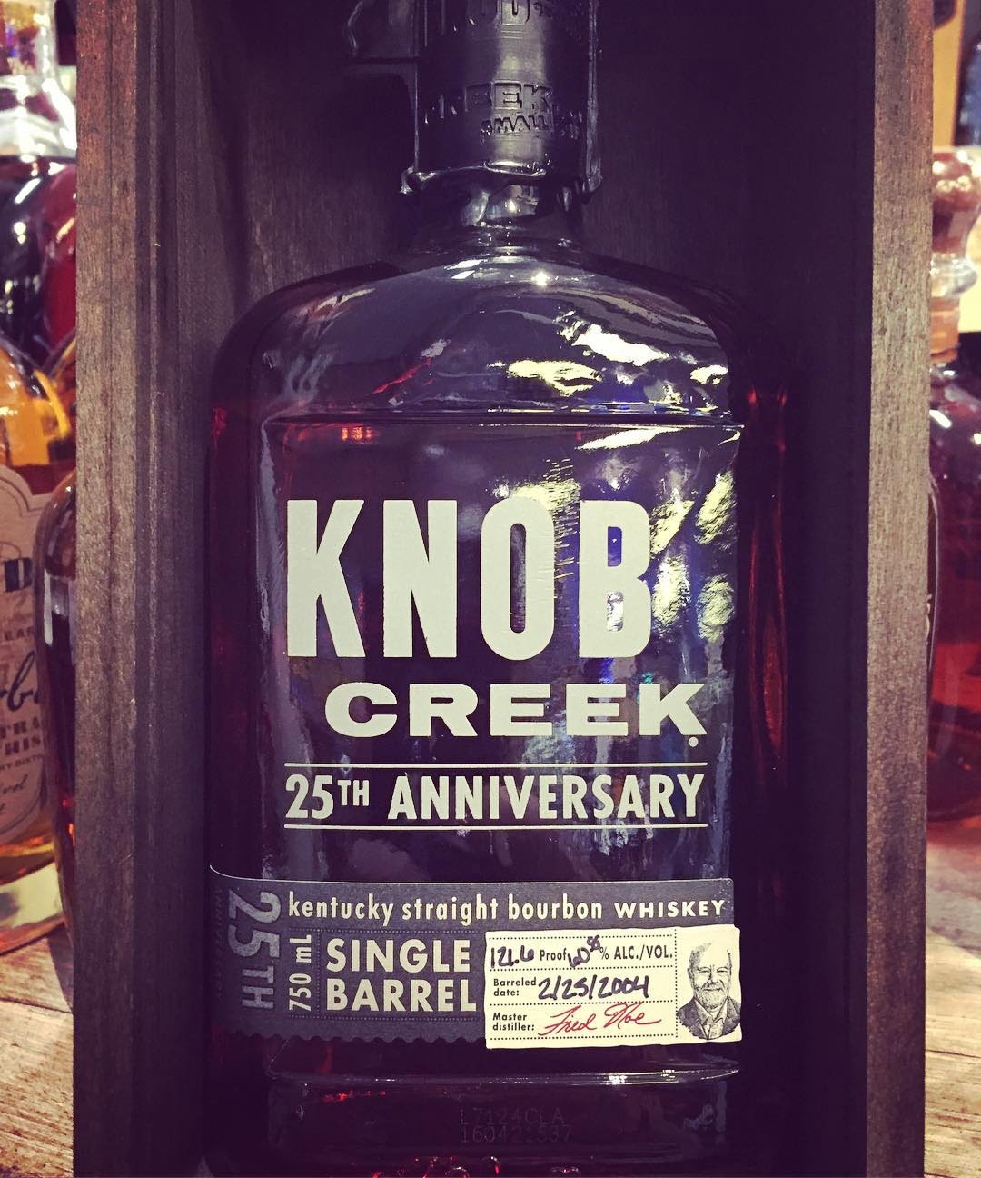 @knobcreek 25th Anniversary is now in stock at our Perkins Rd location! @jimbeamofficial #liquor #strongwater…