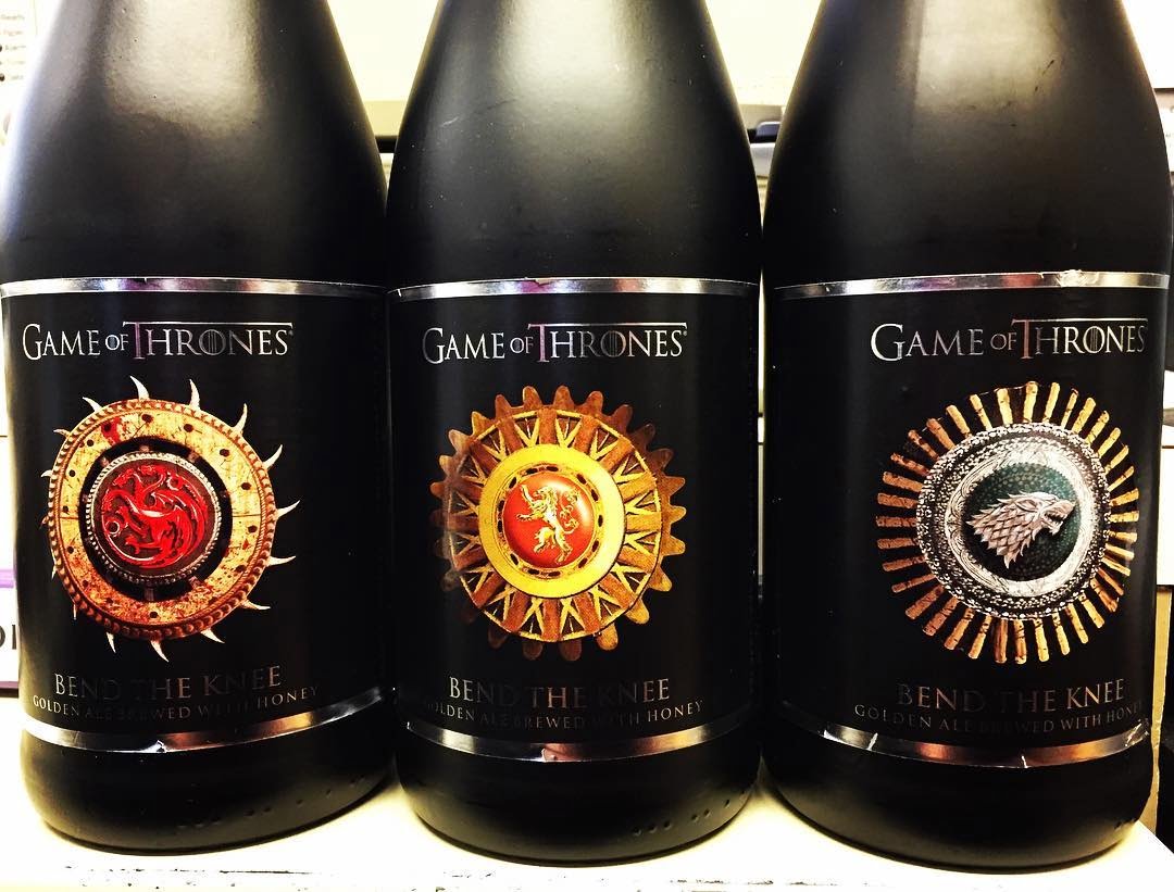 The new @breweryommegang #gameofthrones beer is now available at our Perkins Rd location! #beer #cases…