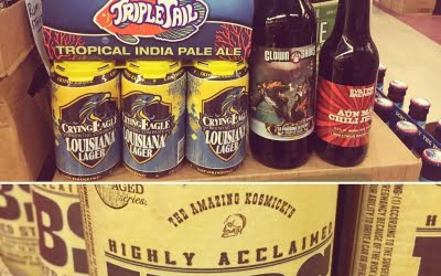 New brews today at our Perkins Rd location! @foundersbrewing @sweetwaterbrew @clown_shoes_beer @eviltwinbrewing @cryingeaglebrew #drinklocal #beer…