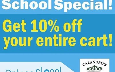 Yep…you can support your local school through @slocalbr AND get 10% off your entire basket…