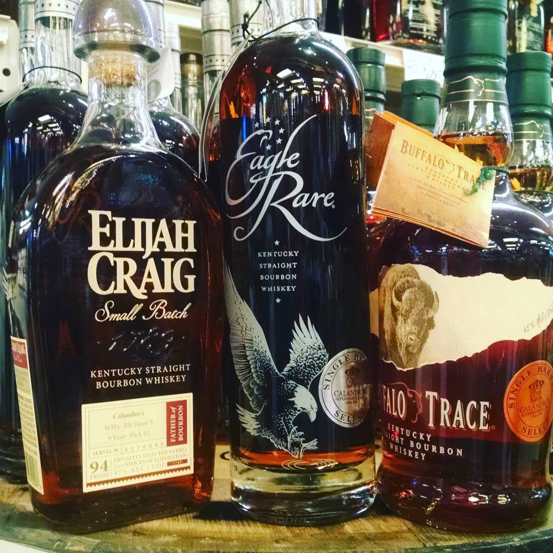 All the barrel picks for your #LSUFootball needs!! @buffalotrace @eaglerarelife @elijahcraig #singlebarrel #barrelpicks #barrellife #strongwater…