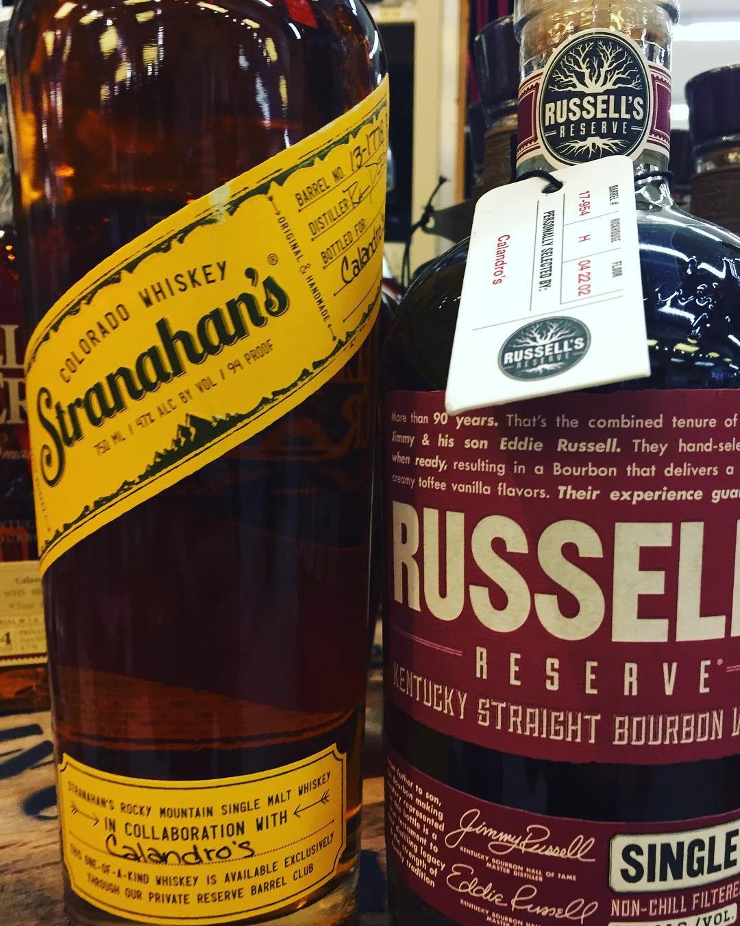 We just received two hand selected whiskey barrels from @russellsreservebourbon and @stranahans to go along…