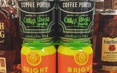 @gnarlybarley Brightside IPA and @oskarblues Hotbox Coffee Porter are now in stock at our Perkins…