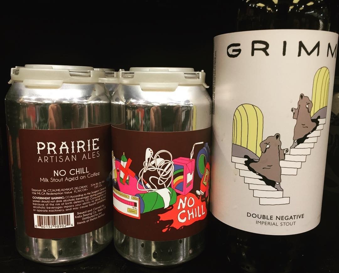 @grimmales Double Negative and @prairieales No Chill are both now in stock at our Perkins…