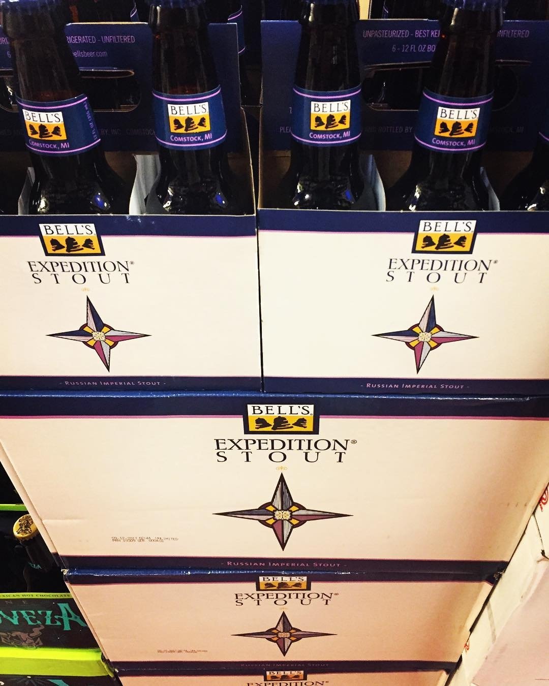 @bellsbrewery Expedition Stout is now in stock at our Perkins Rd location! #beer #stoutseason #kalamazoo