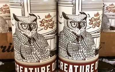 @greatraftbeer Creature of Habit is now available at our Perkins Rd location! #drinklocal #beer #darkbrew…