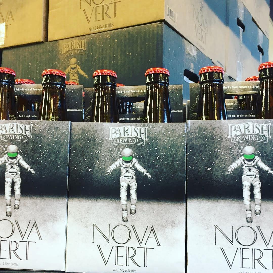 We still have plenty of @parishbrewingco Nova Vert left for everyone about to get off…