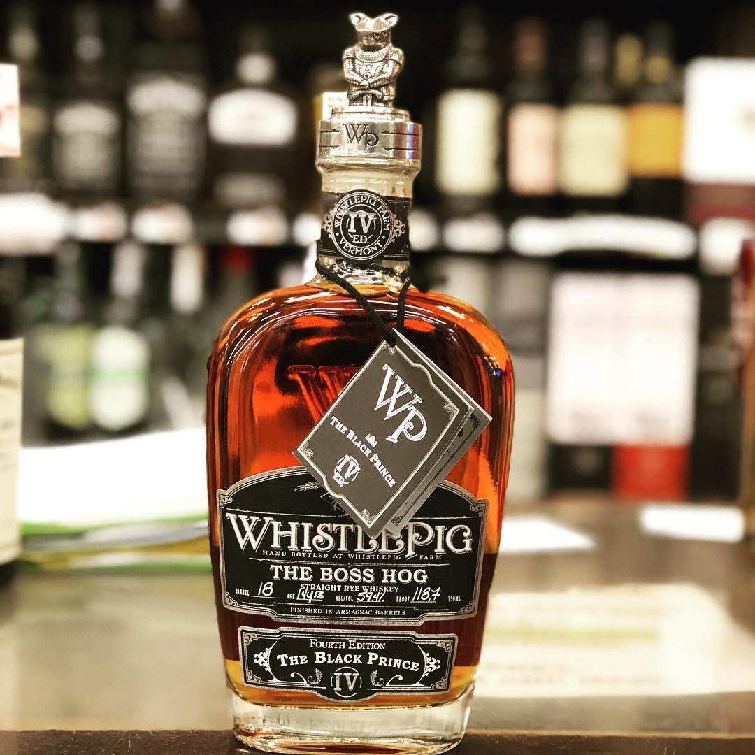 We just received the Fourth Edition of @whistlepigwhiskey The Boss Hog, “The Black Prince” at…