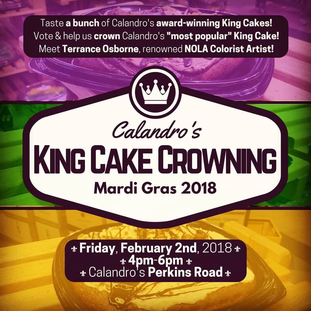 Don’t forget – King Cake & Mardi Gras #spirits tastings, @officialbarqs #rootbeer #floats, along with…