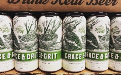 #Grace&Grit #DoubleIPA from @greatraftbeer just hit our Mid-City location! #DrinkLocal #Beer