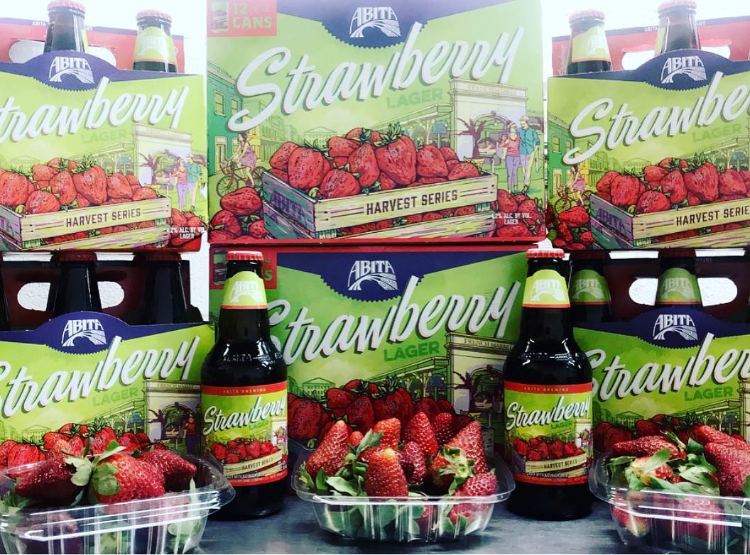 ????????????????????????????????????????Grab a six pack of @abitabeer Strawberry Lager and pair it with some fresh #LouisianaStrawberries…