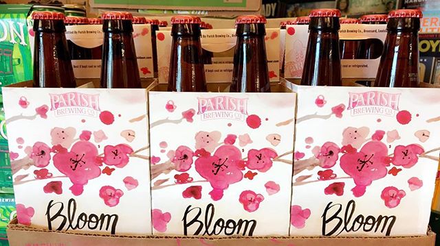 Spring is in full #Bloom according to @parishbrewingco! Available now at our Government Street location….