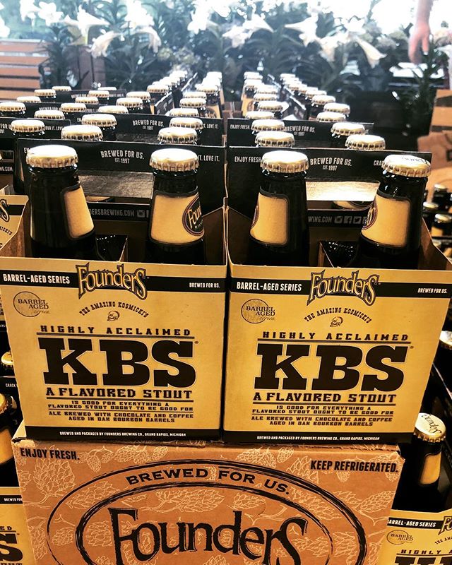 We still have @foundersbrewing KBS left after the initial rush at our Perkins Rd location!…