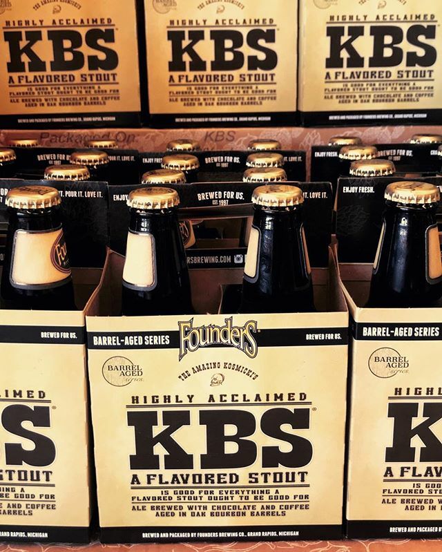 @foundersbrewing KBS just arrived at our Mid-City location! #BarrelAged #Beer