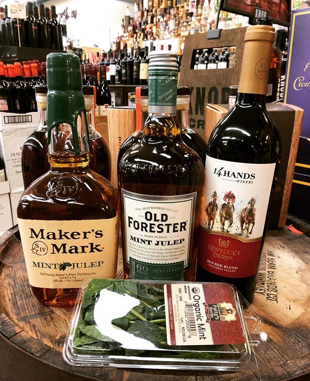 Looking for #kentuckyderby supplies? We have you covered at our Perkins Rd location! @makersmark @oldforester…