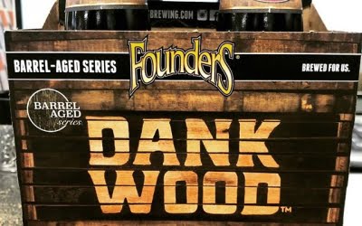 @foundersbrewing Dank Wood, Imperial Red IPA Aged in Bourbon Barrels, is now in stock at…