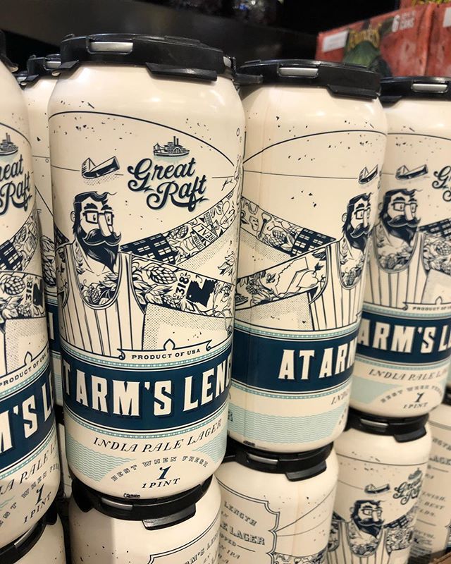 @greatraftbeer At Arms Length is now in stock at our Perkins Rd location! #beer #drinklocal…