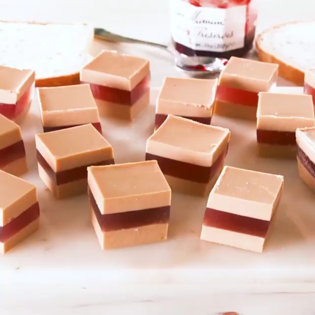 PB&J @jello shots for the weekend. Don’t forget the @bonnemaman_us you see there in the…