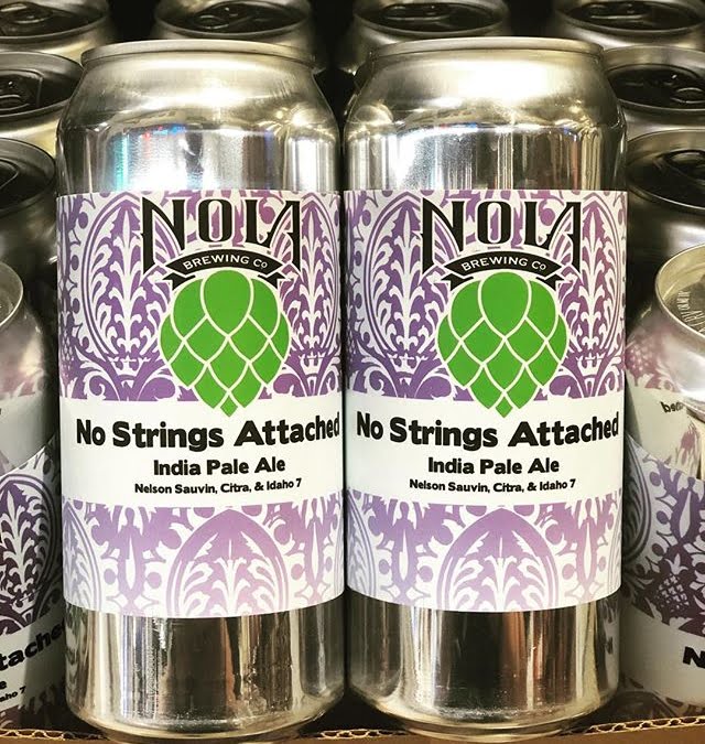 @nolabrewing No Strings Attached IPA is now in stock at our Perkins Rd location! VERY…