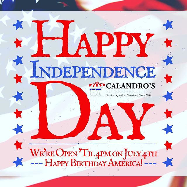 Wishing all our customers a safe and happy #fourthofjuly !! We will be open until…