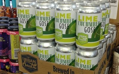 @urbansouthbeer Lime Cucumber Gose is BACK @ Calandro’s Perkins and available for #July4th #poolside if…