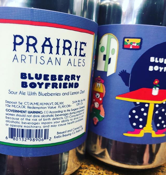 @prairieales Blueberry Boyfriend is now available at our Perkins Rd location! #beer #sourbeer #blueberry #lemonzest????…