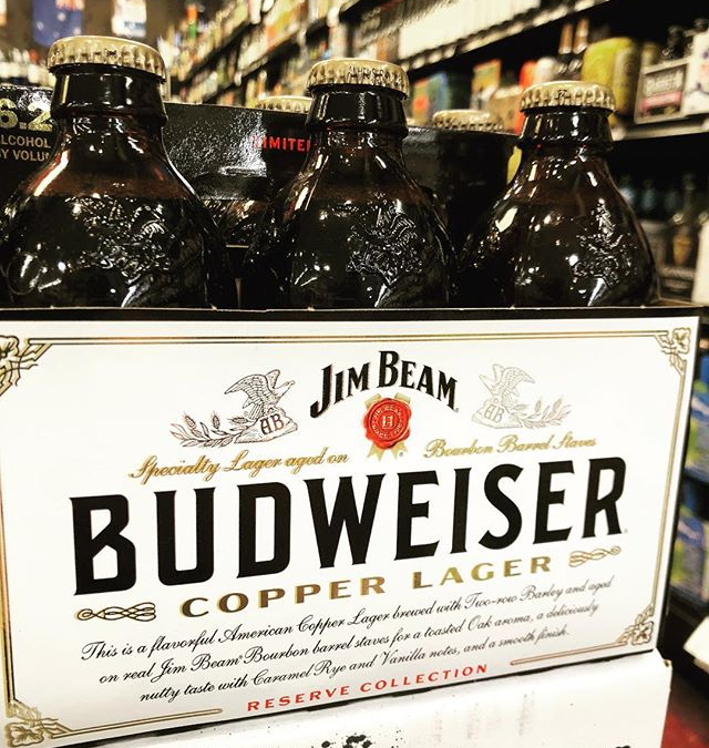 @budweiser Copper Lager, Specialty Lager Aged on @jimbeamofficial Bourbon Barrel Staves, is now available at…