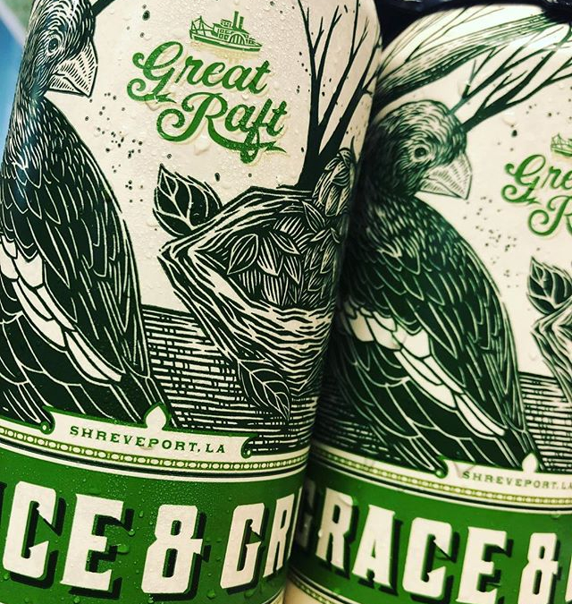 @greatraftbeer Grace and Grit is now available at our Government Street location! #beer #drinklocalbeer #freshhops…