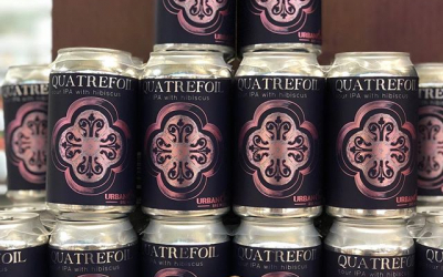 @urbansouthbeer Quatrefoil is now available at our Perkins Rd location! #beer #drinklocal #hibiscus🌺 #ipa