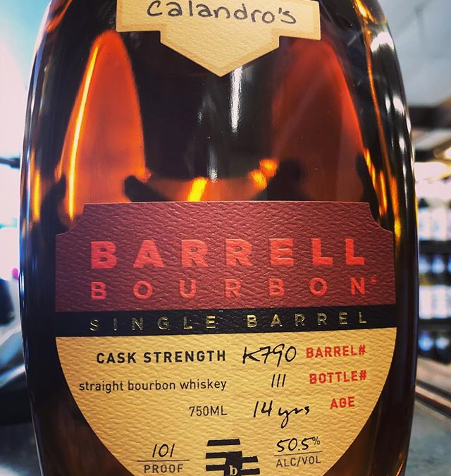 Our second hand selected @barrellbourbon has arrived at BOTH locations! This cask strength juice comes…