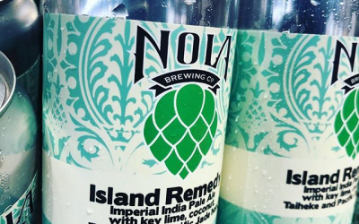 @nolabrewing Island Remedy is now available at our Perkins Rd location! #drinklocal #freshhops #tropical #beer