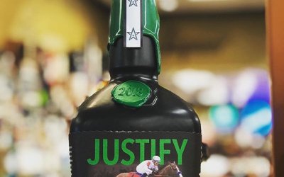 @makersmark Justify special edition to honor the triple crown winner, is now available at our…