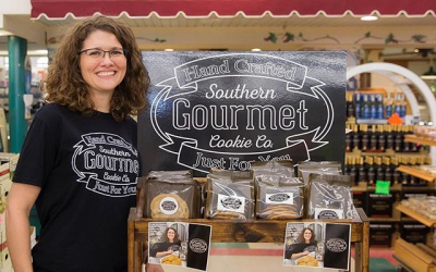 Meet Jen. She makes super yummy southern inspired gourmet and made with love cookies !!…