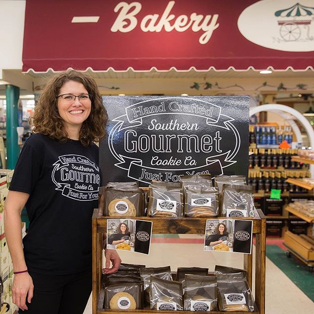 Meet Jen. She makes super yummy southern inspired gourmet and made with love cookies !!…