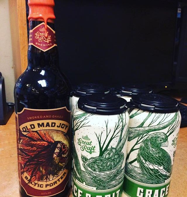 @greatraftbeer Grace and Grit and Old Mad Joy are now available at both Calandro’s locations!!…