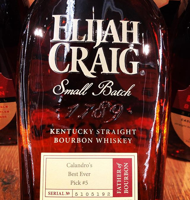 Our @elijahcraig “Best Ever” Hand Selected Barrel is now in stock at our Mid-City location…