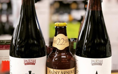 @parishbrewingco Grand Reserve and Imperial Reserve and @saintarnoldbrewing Bishop’s Barrel 22 are both now available…