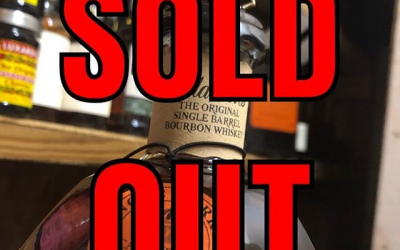 And it’s gone… 15 minutes, 204 bottles. Thanks everybody that came out! #barrel #strongwater #soldout…