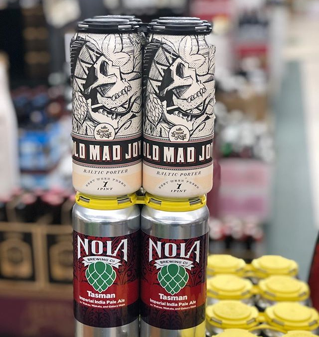 @greatraftbeer Old Mad Joy in CANS and @nolabrewing Tasman DIPA are now in stock at…