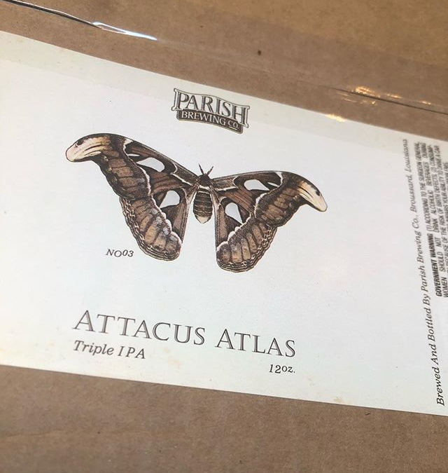 @parishbrewingco Atticus Atlas Triple IPA is now available at our Perkins Rd location! Limit 1…