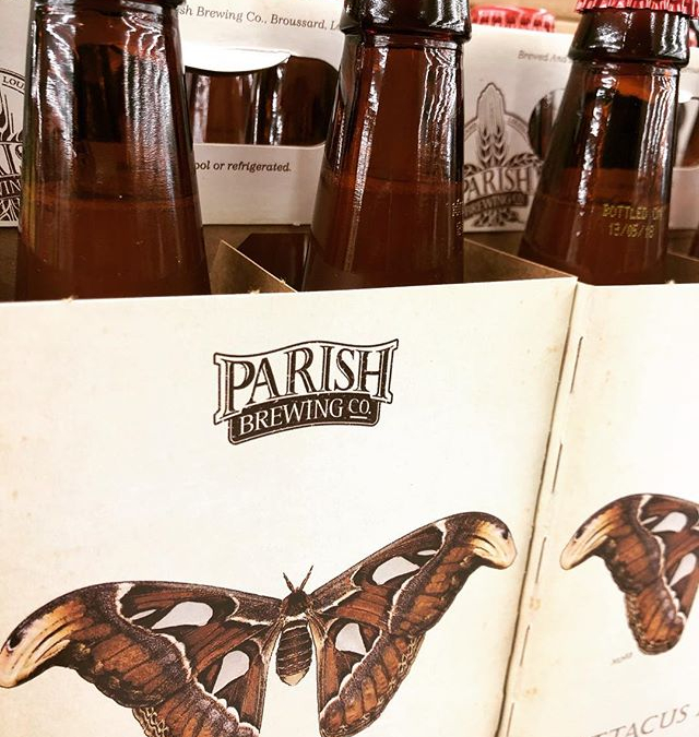 @parishbrewingco Atticus Atlas is now available at our Mid-City location! #beer #drinklocalbeer #freshhops