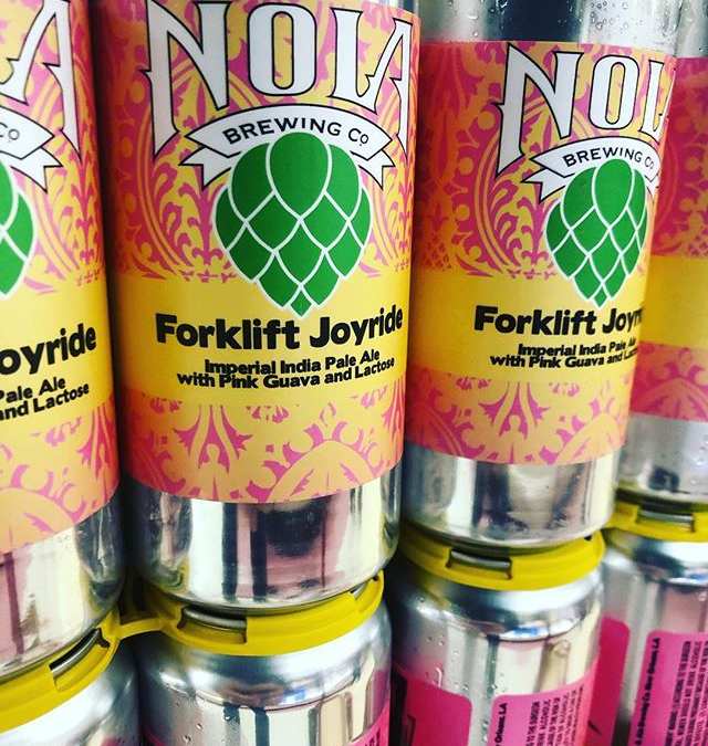 @nolabrewing Forklift Joyride, Double IPA with Pink Guava and Lactose, is now available at our…