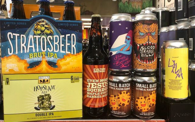 New brews now available at Both locations! @eviltwinbrewing @abitabeer @fatorangecatbrewco @omnipollo @bellsbrewery @chandeleurbeer #beer #drinklocal…