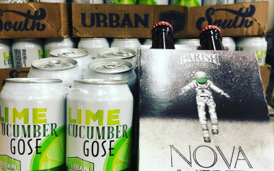 @parishbrewingco Nova Vert and @urbansouthbeer Cucumber Lime Gose have returned to our Perkins Rd location!…