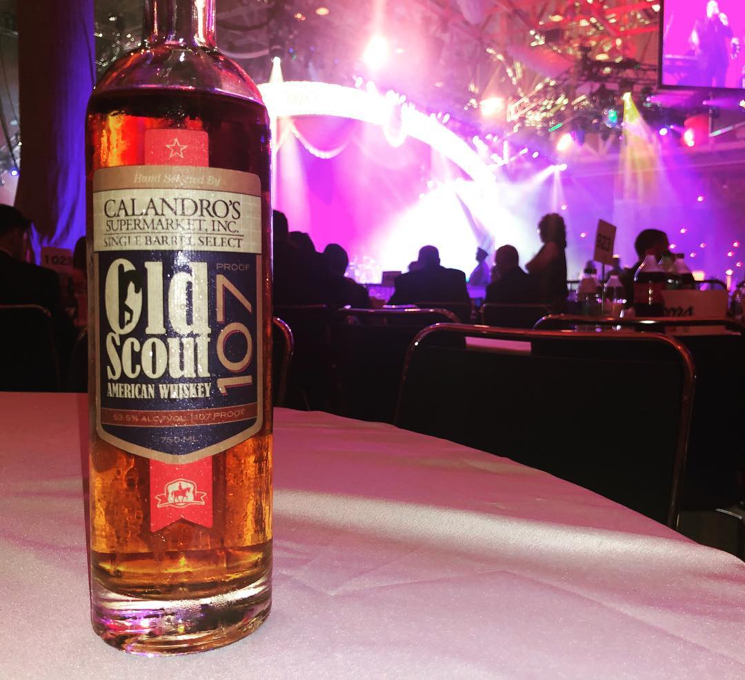 There’s been a @smoothambler Old Scout 107 barrel pick sighting at @bacchusparade Ball! Looks like